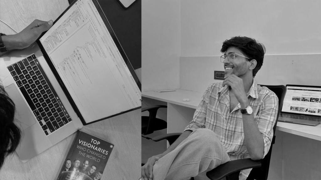 deependra shilpi at office of gentmind